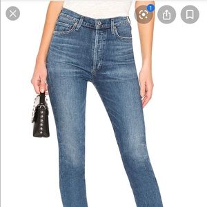 Olivia high rise slim ankle jeans size 26